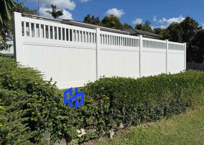 PVC Fence Install Brisbane