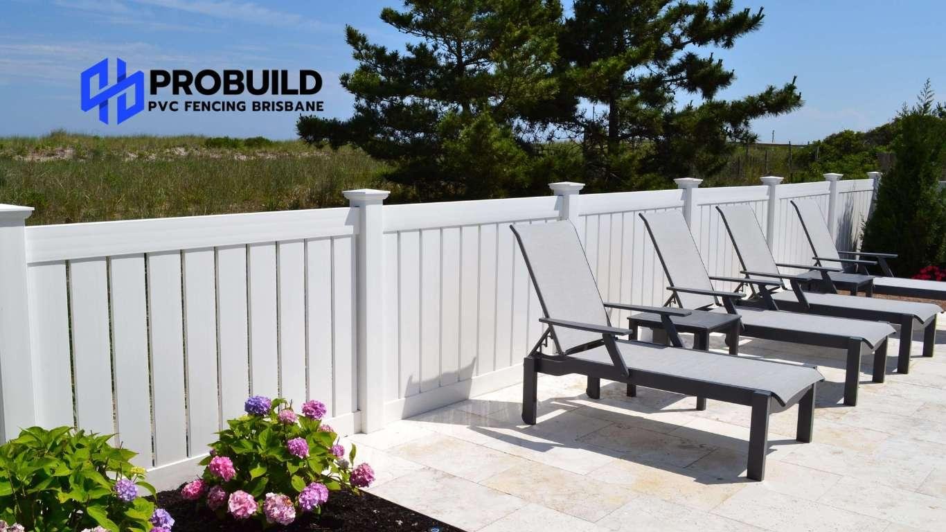 PVC Picket Fence Install